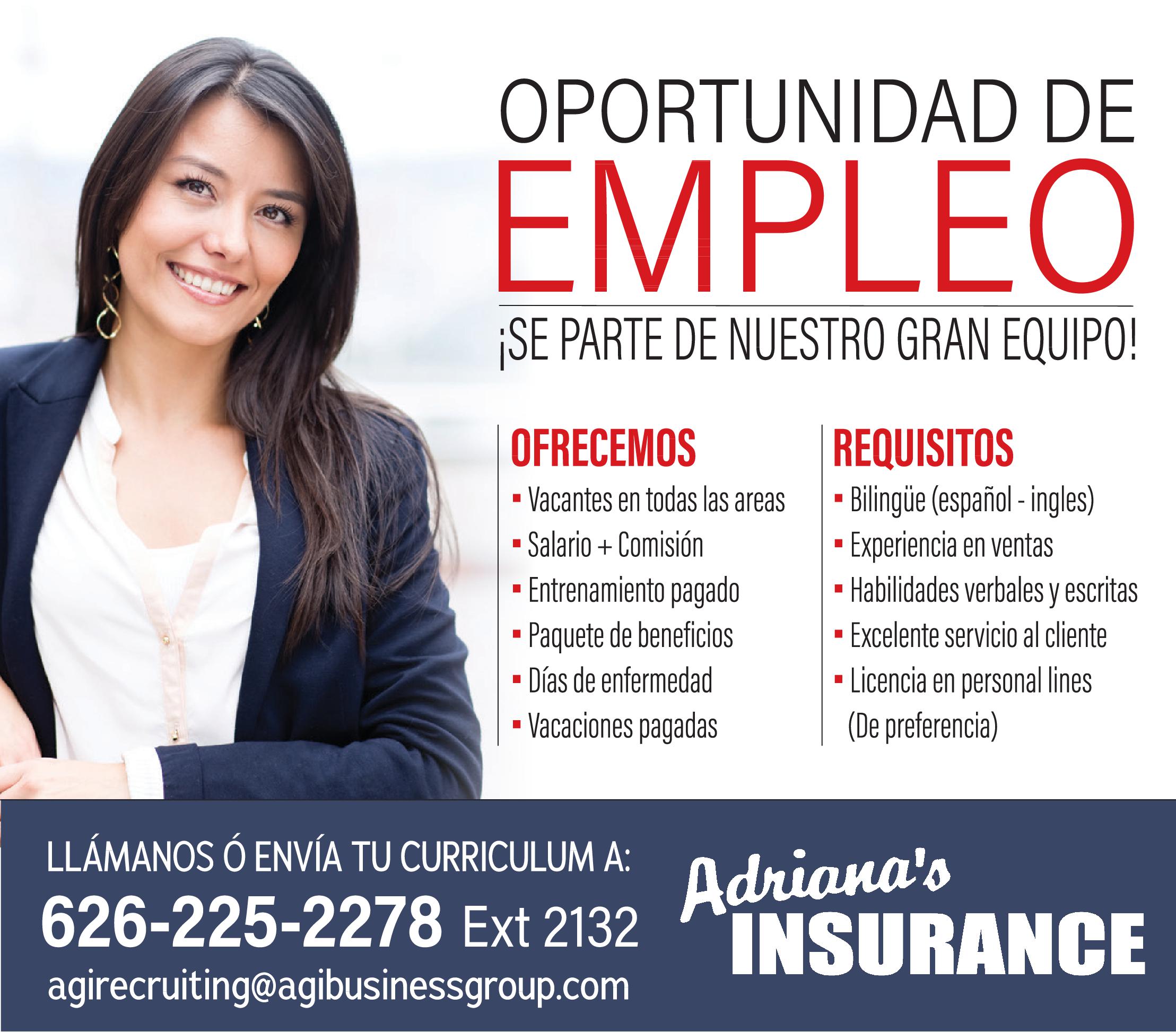 Adriana's Insurance