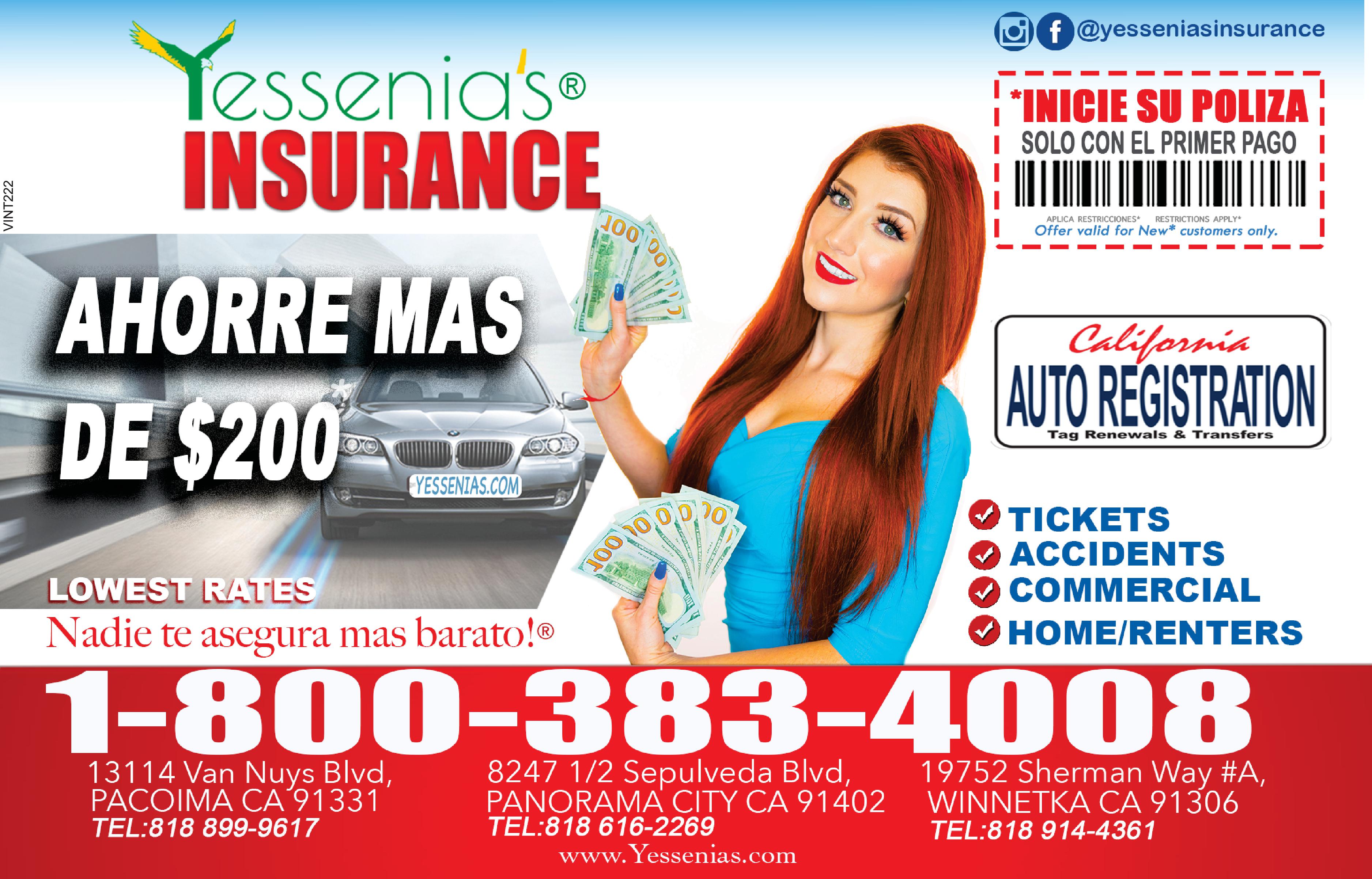 Yessenia's Insurance