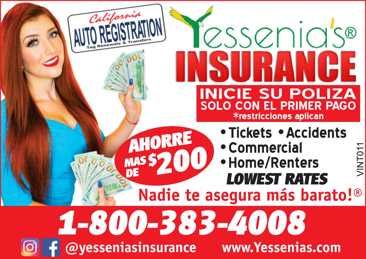 Yessenia's Insurance