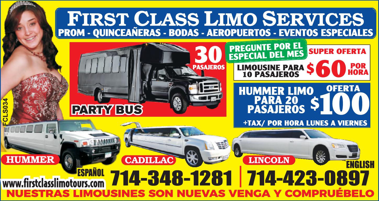 First Class Limo Services