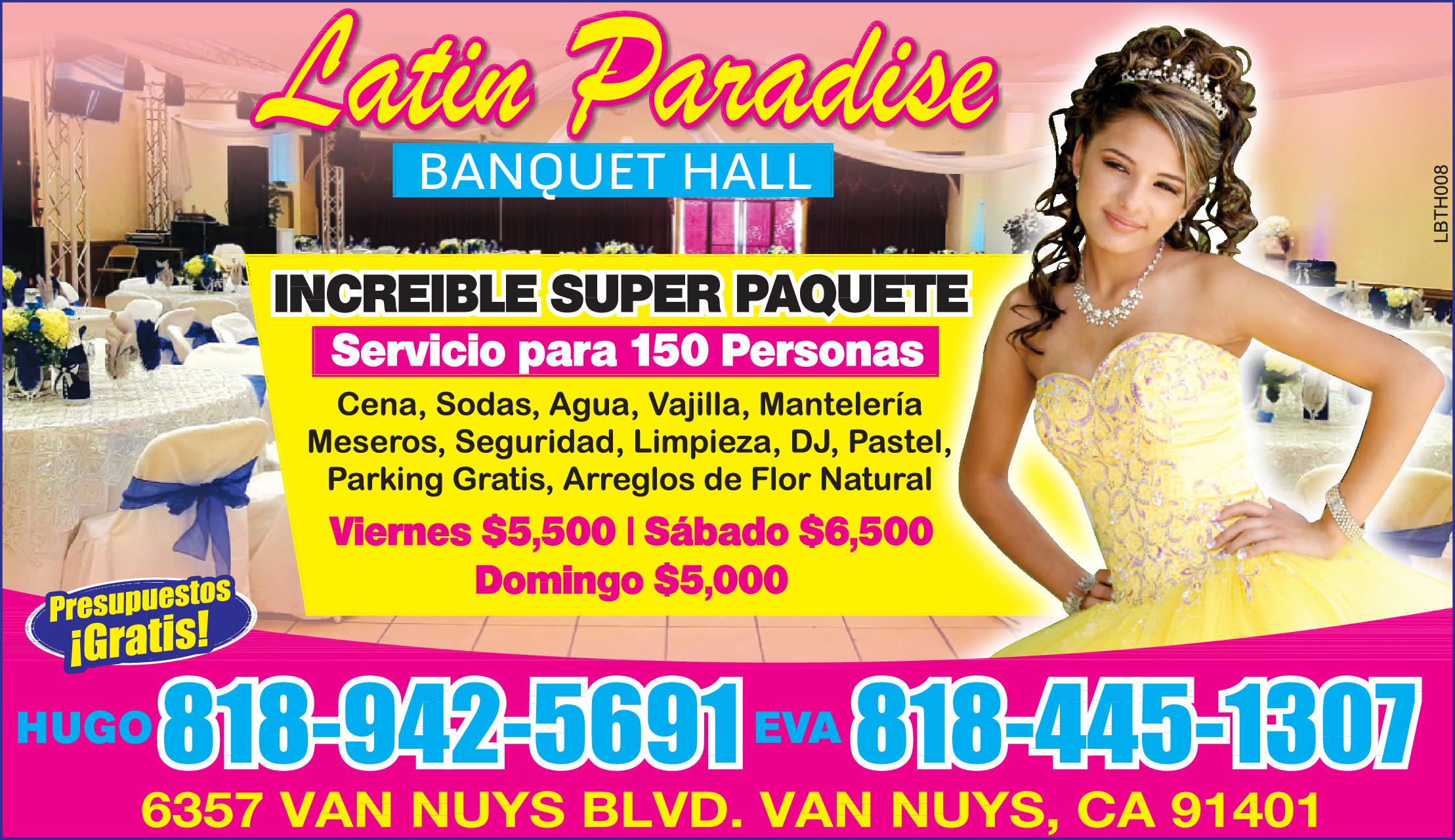 Latin Paradise Banquet Hall