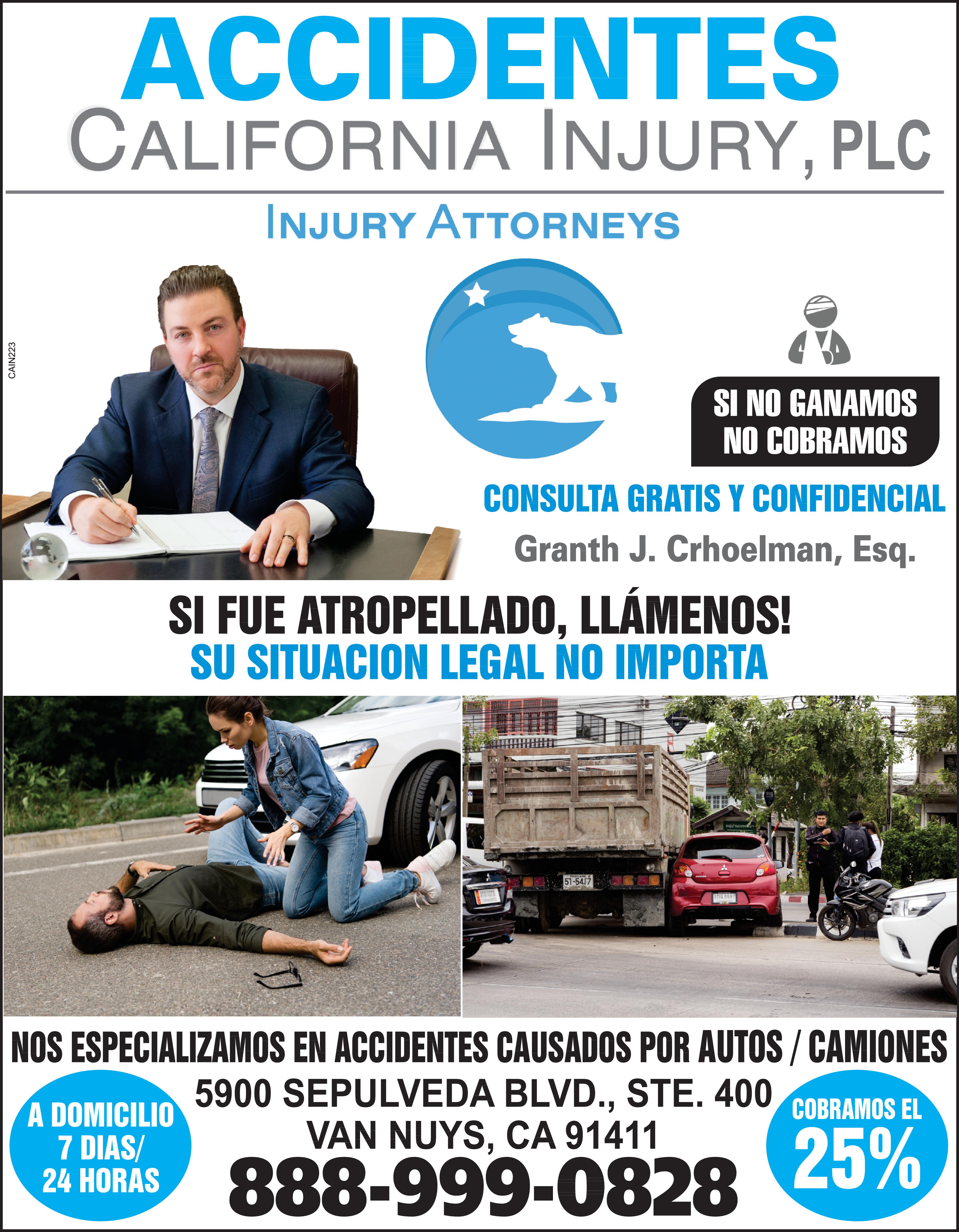 California Injury, Plc