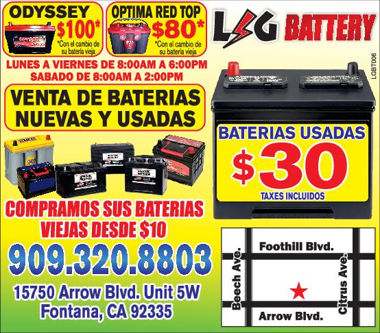 Lg Battery Inc