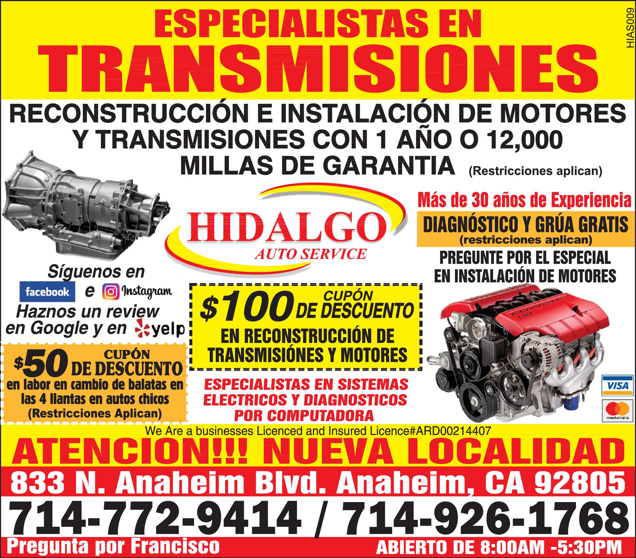 Hidalgo Auto Service