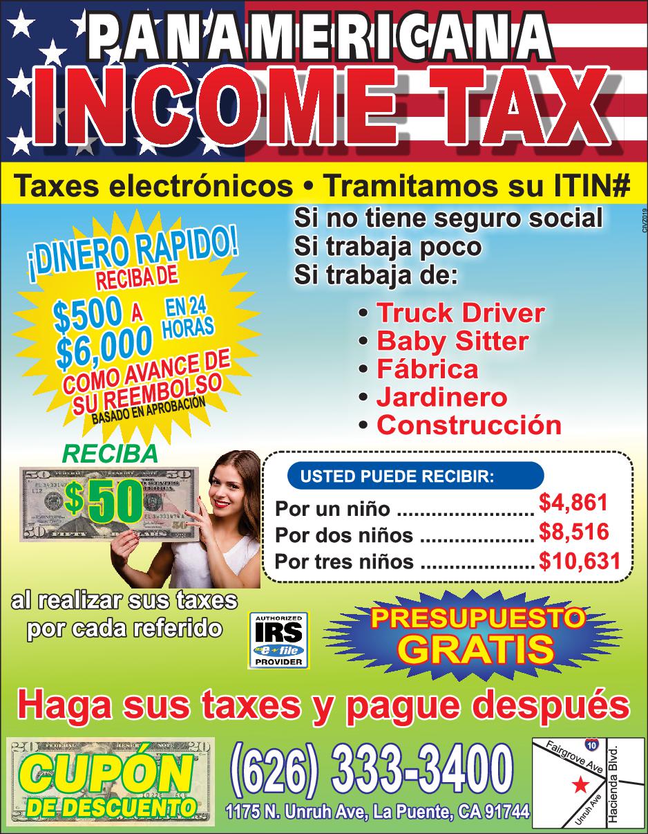 Panamericana Correa Income Tax
