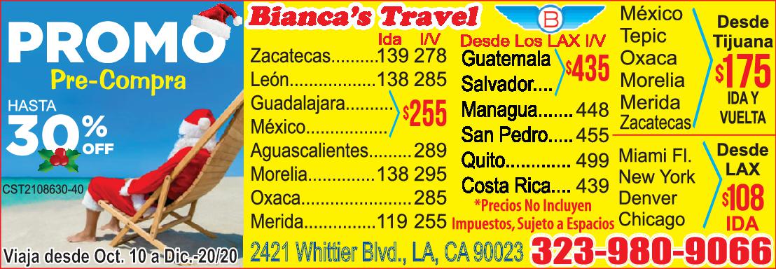 Biancas Travel & Services