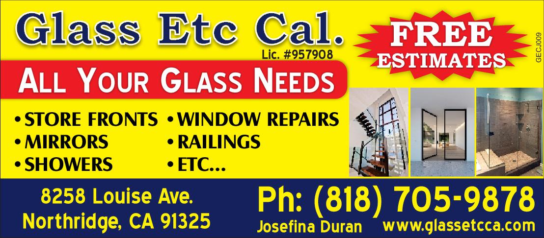 Glass Etc Cal