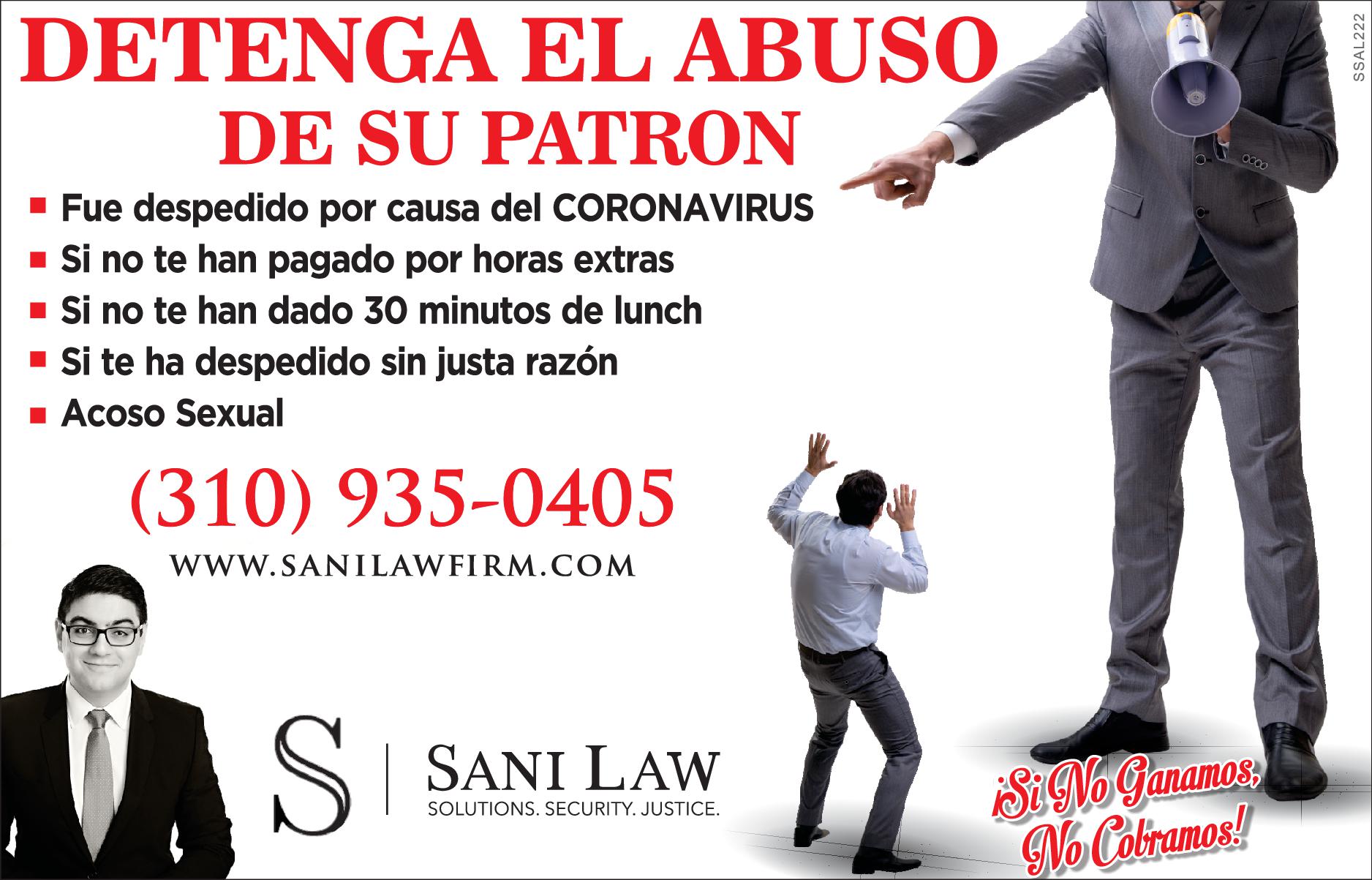 Sam Sani Attorney At Law