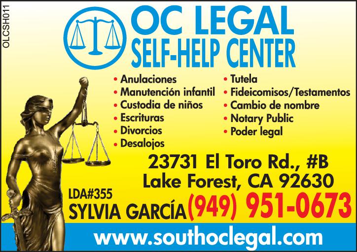 Oc Legal Self Help Center