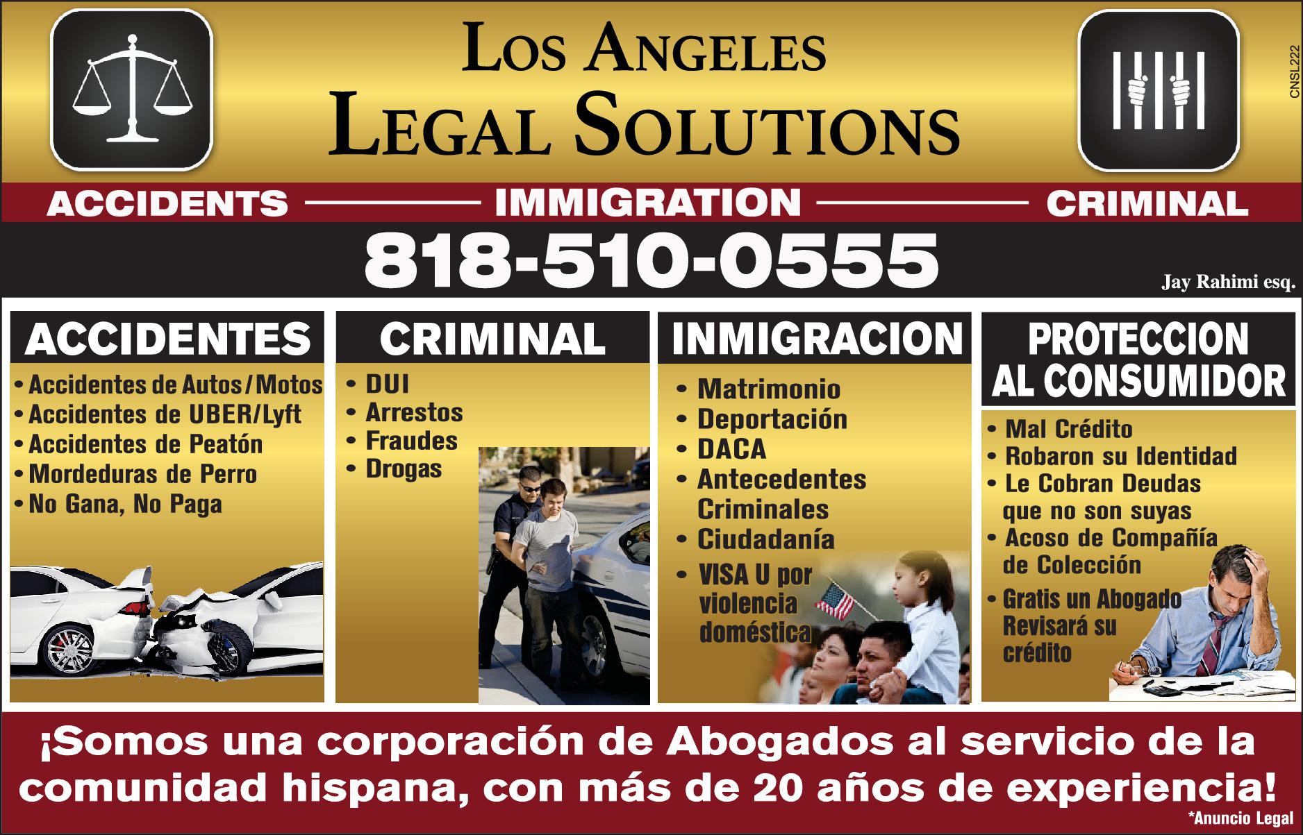 Legal Solutions – Los Angeles