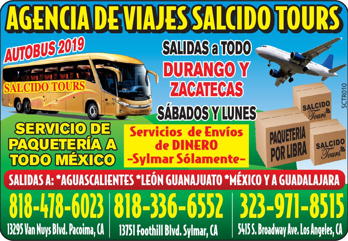  SALCIDO TOURS / LA INTERNACIONAL 
