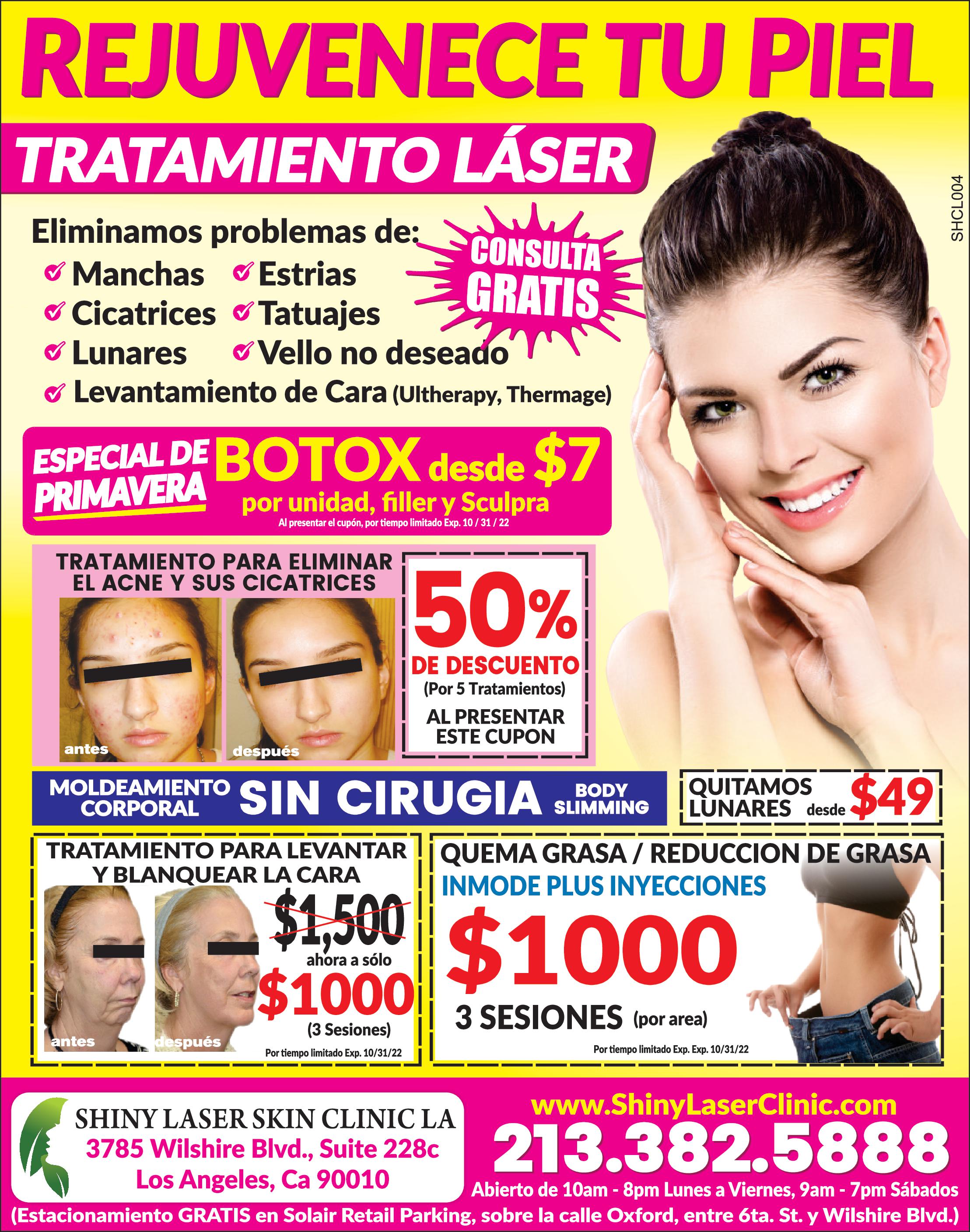Shiny Laser Skin Clinic La