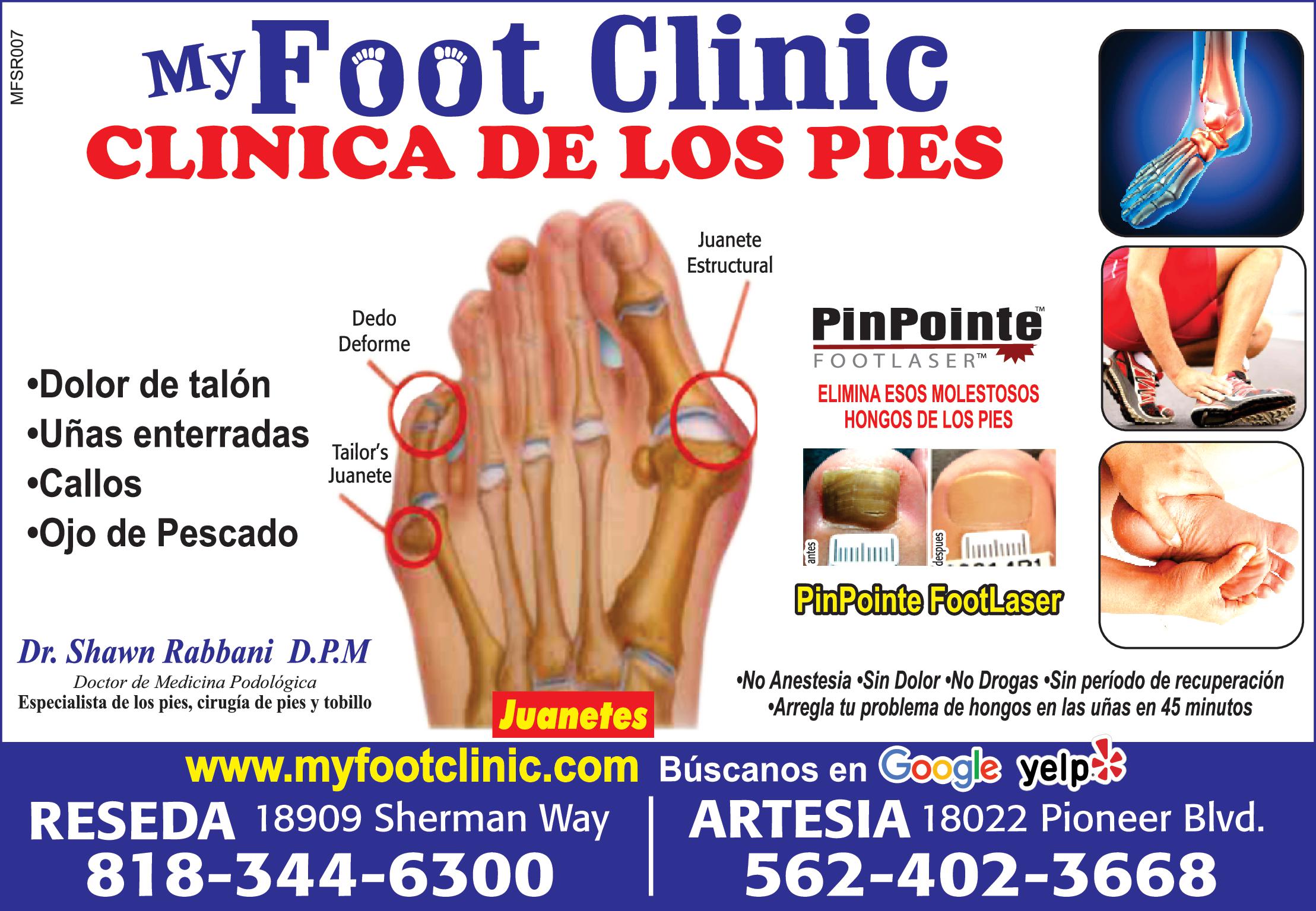 My Foot Clinic Dr. Shawn Rabbani