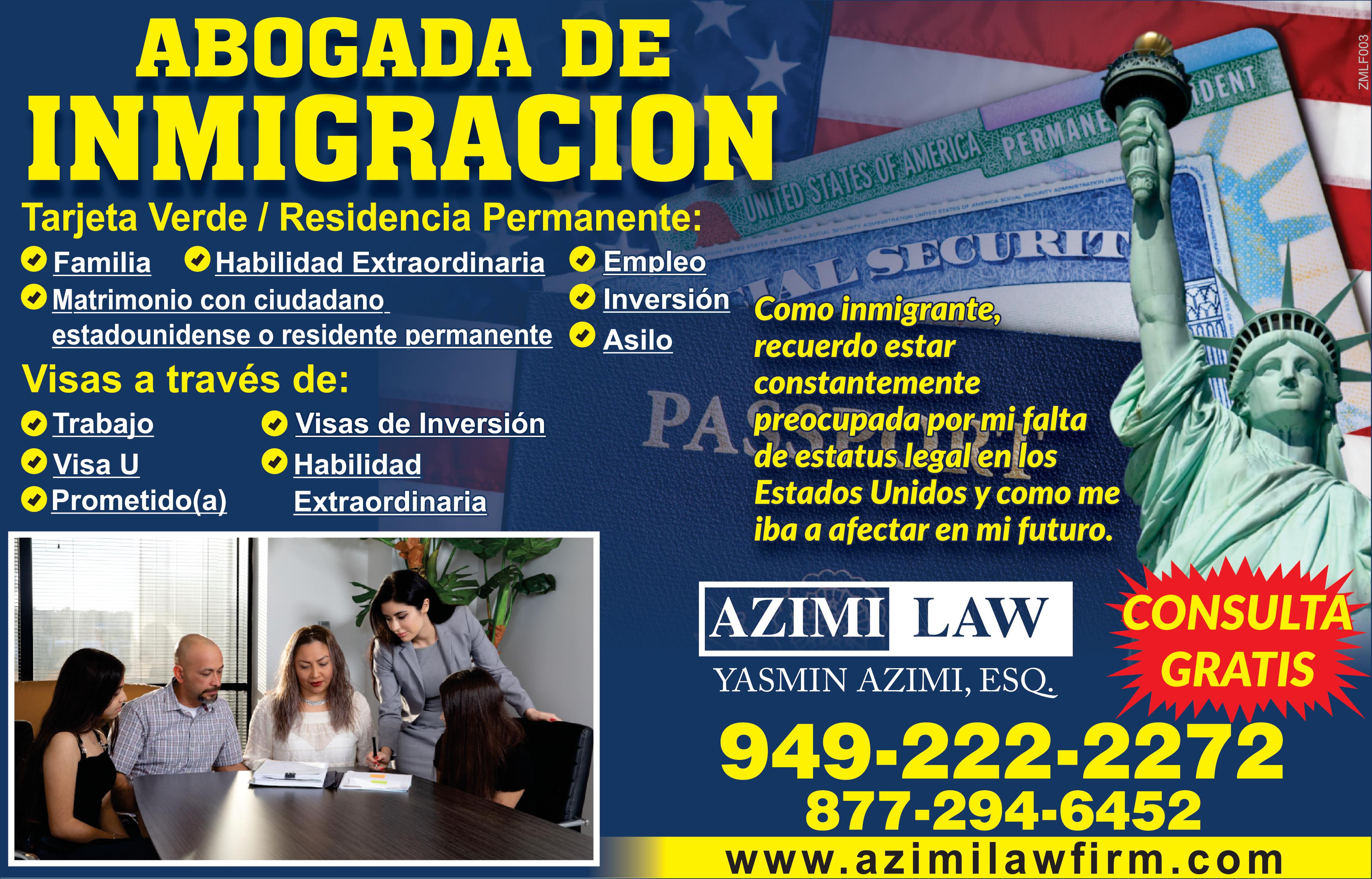 Azimi Law Firm/immigration