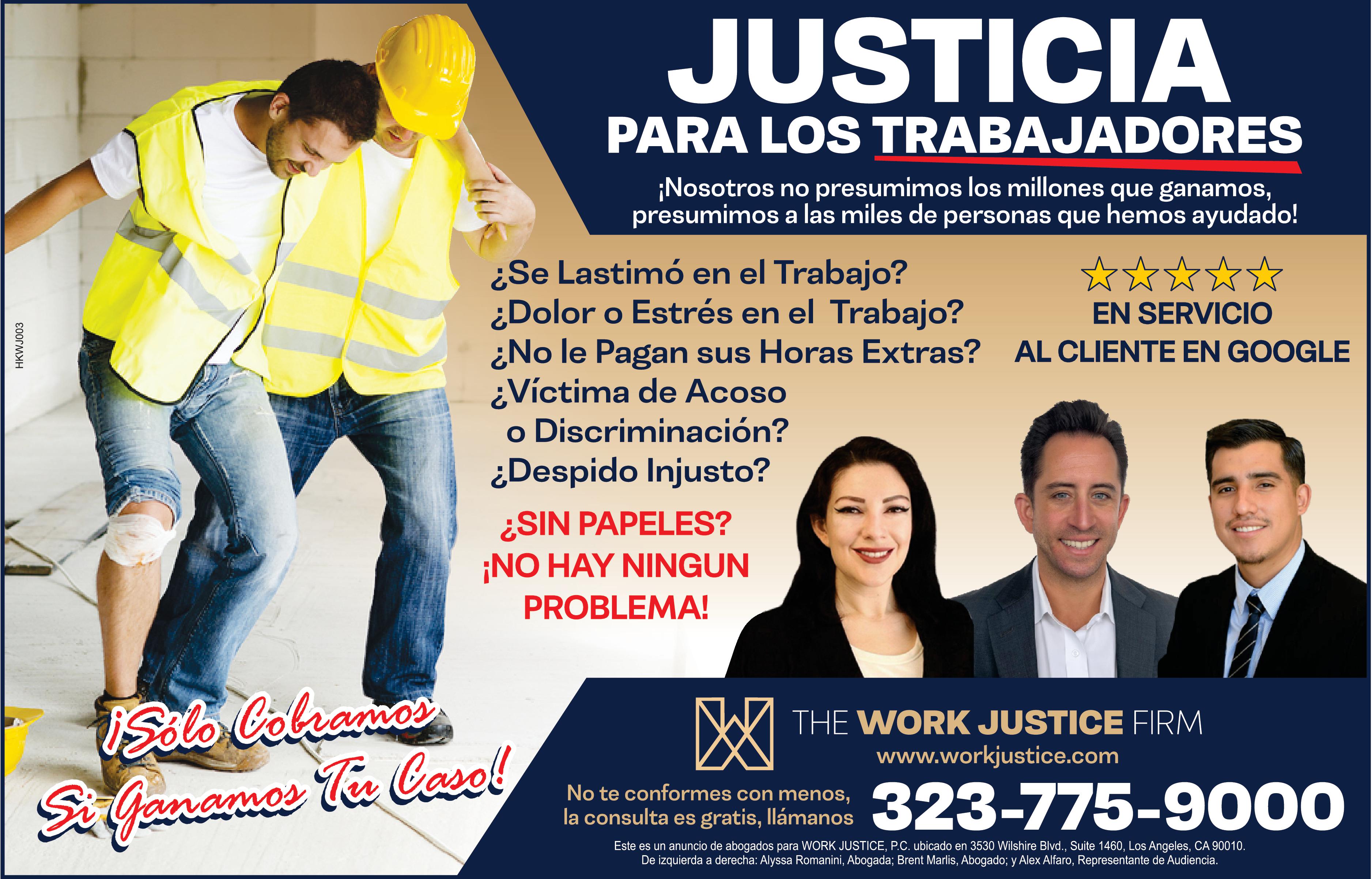 The Work Justice Firm