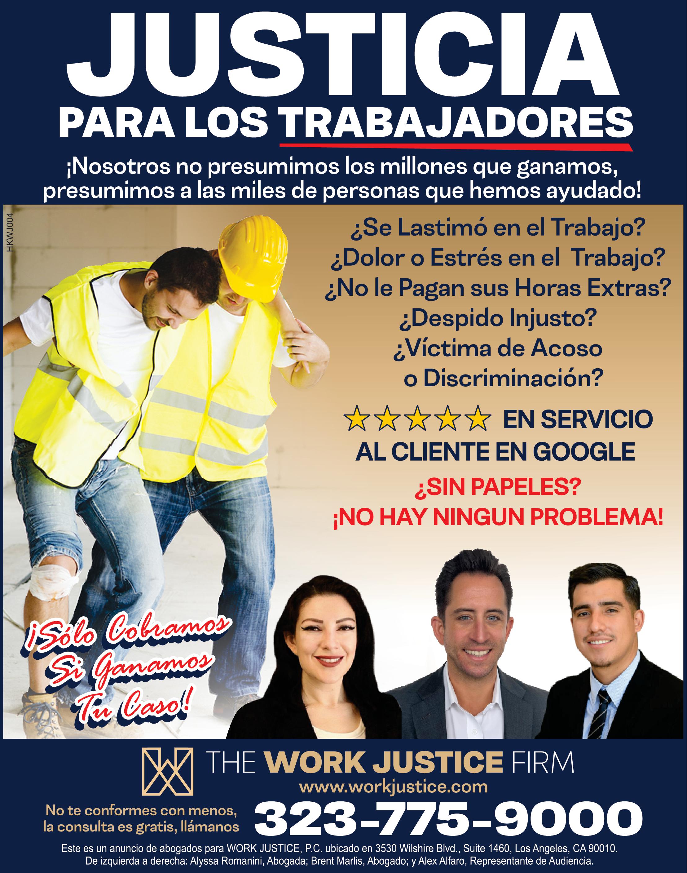 The Work Justice Firm