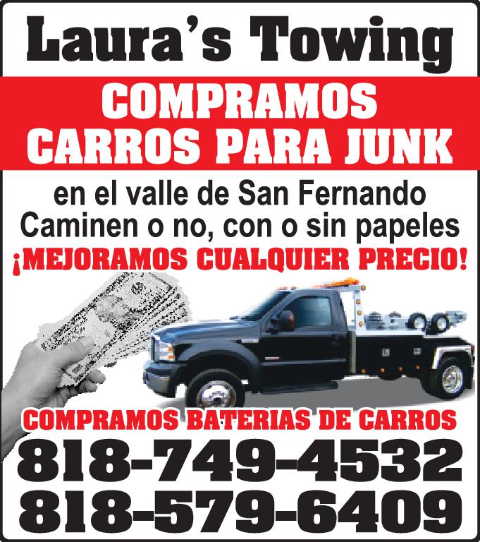 LAURA'S TOWING