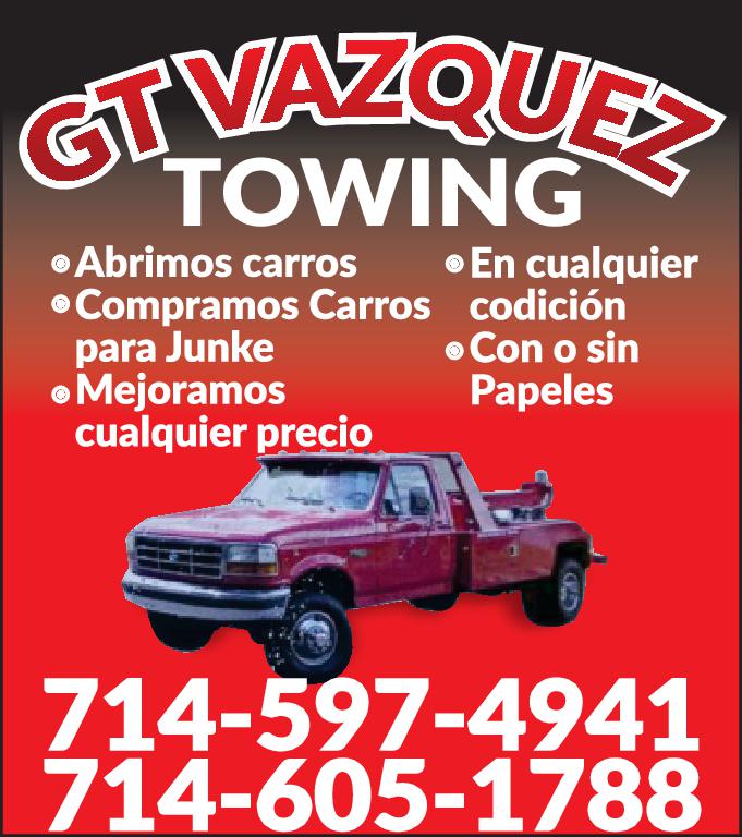 GT VASQUEZ TOWING